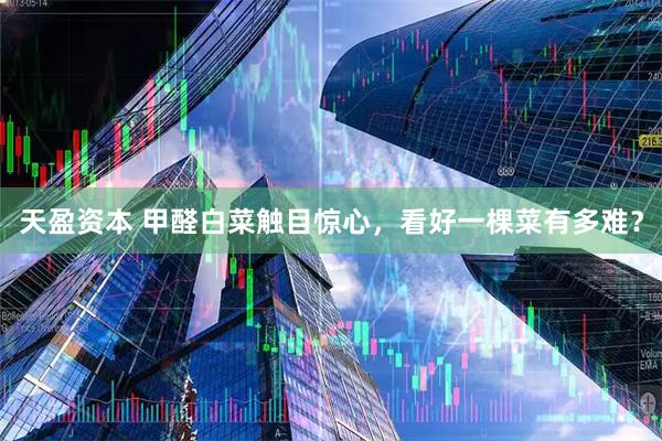 天盈资本 甲醛白菜触目惊心，看好一棵菜有多难？